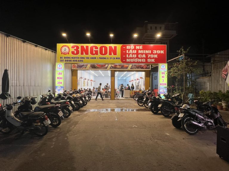 Bò né - Lẩu - Nướng 3 Ngon Phường 8