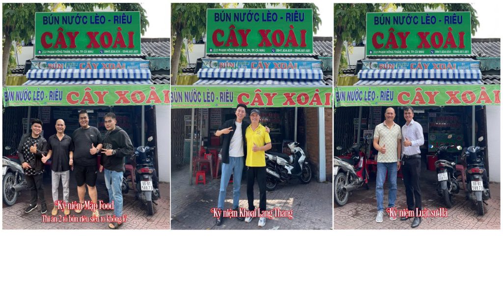 Bún lèo- riêu cây xoài