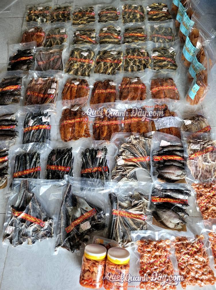 Tôm khô Mực khô Phồng tôm Năm Căn Cà Mau (Bánh phồng tôm)