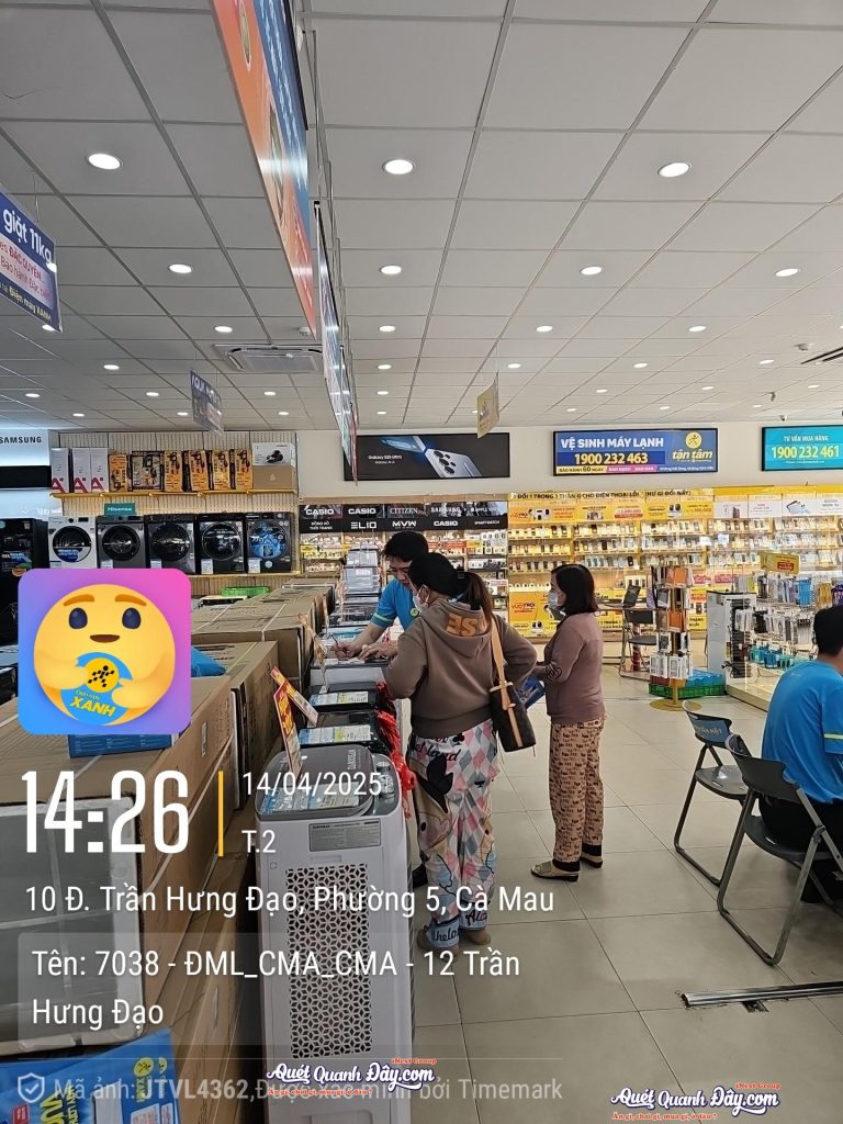 Điện Máy Xanh Phường 5 - Cà Mau Trần Hưng Đạo