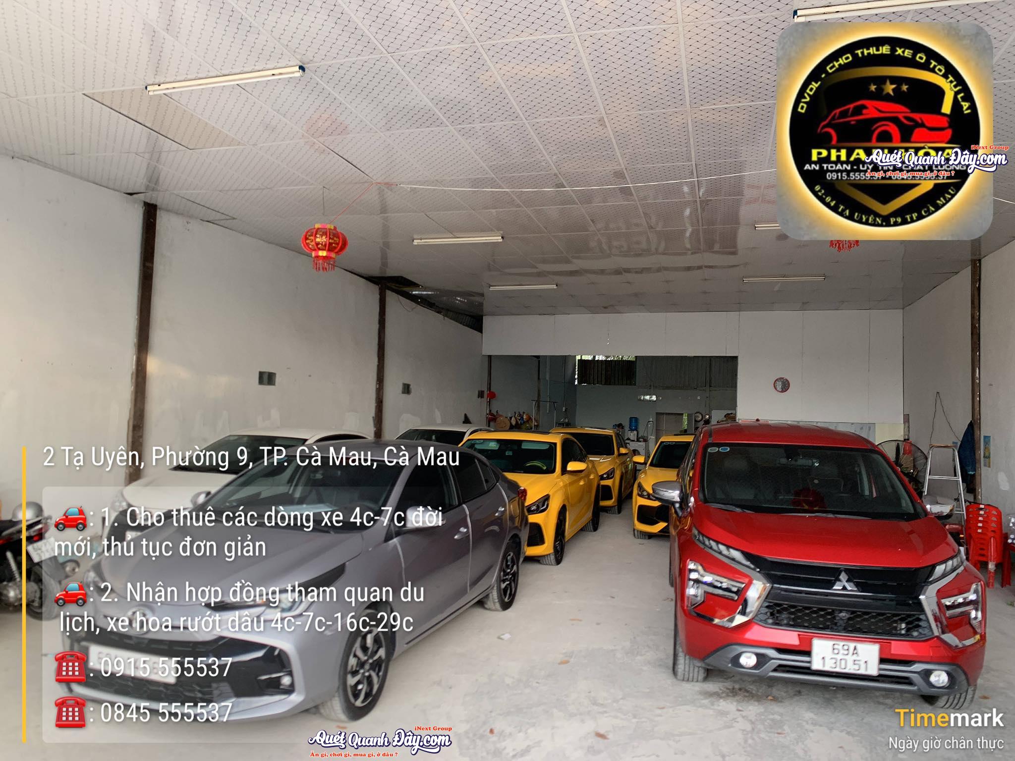 DVDL-Cho Thuê Xe ÔTô Phan Hoà CM