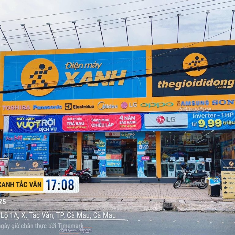 Điện Máy Xanh Tắc Vân Cà Mau