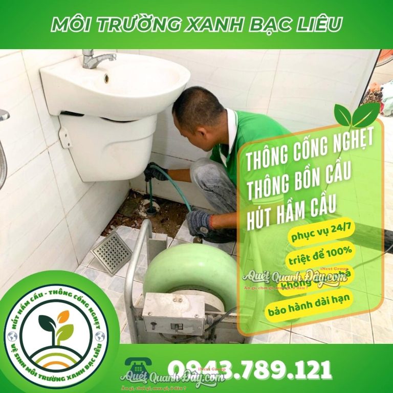 Hút Hầm Cầu Cà Mau