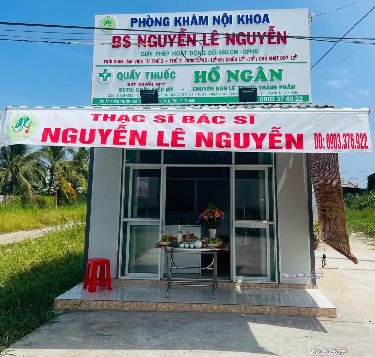 PHÒNG KHÁM NỘI THẠC SĨ BS.NGUYỄN LÊ NGUYÊN